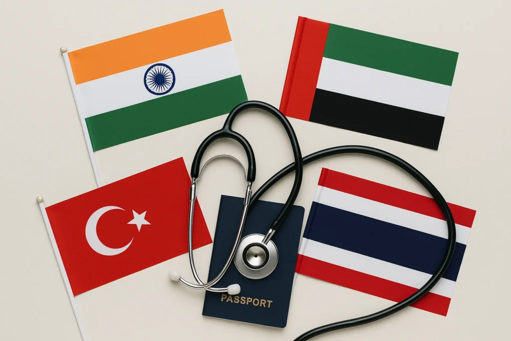 Top medical tourism destinations – India, UAE, Turkey, and Thailand for affordable treatment